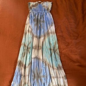 Hawaiian 🌺 strapless dress